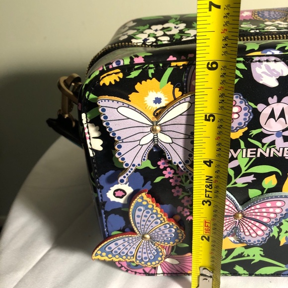 Vivienne Tam X Motorola Designer handbag Purse Bag Butterflies RUNWAY Swag - Picture 8 of 12